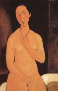 Amedeo Modigliani Seated unde with necklace china oil painting artist